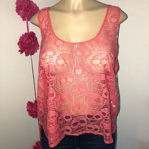 2B Bebe Skull crazy 😜 Top